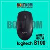 Mouse USB Logitech B100 Asli Original