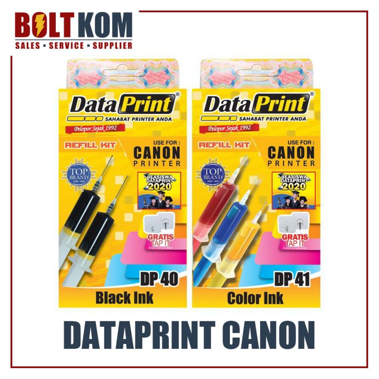 Tinta Suntik DATAPRINT HP Hitam & Warna Toko Komputer, Laptop, dan