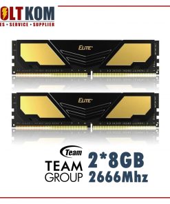 Memory RAM Team Elite Plus DDR4 Dual 16GB 2*8GB 2666Mhz Asli Original