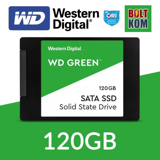 ssd wd green 120gb sata3 6gb/s asli original